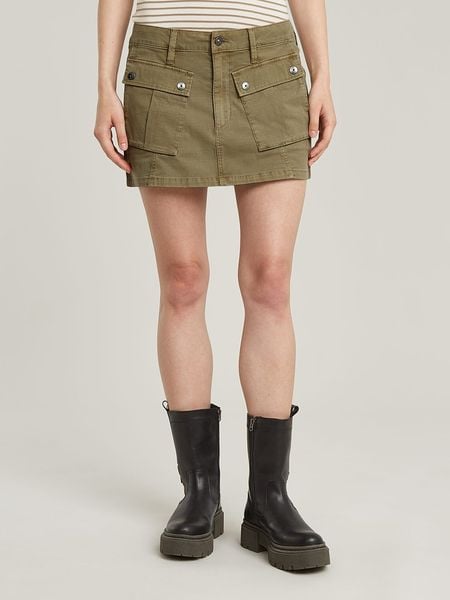 G-Star Spódnica w kolorze khaki rozmiar: W29. Brązowe spódnice damskie G-Star, na co dzień, bez wzorów, z bawełny, retro, mini. Za 264.01 zł.