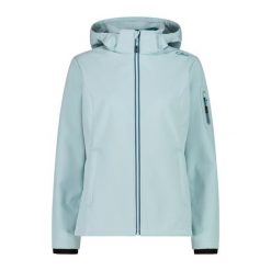 Kurtka damska turystyczna CMP 39A5006. Niebieskie kurtki sportowe damskie CMP, xl, bez wzorów, z softshellu, bez kaptura. Za 340.00 zł.