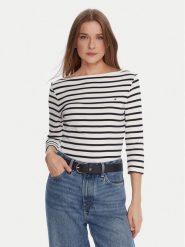 Tommy Hilfiger Bluzka WW0WW40589 Biały Regular Fit. Białe bluzki damskie Tommy Hilfiger, xxl, bez wzorów, z bawełny, bez kołnierzyka, bez ramiączek. Za 259.99 zł.