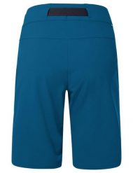 Spodenki damskie Badile Shorts II. Niebieskie spodenki sportowe damskie Vaude, na lato, s, bez wzorów, z materiału, narciarskie. Za 429.00 zł.