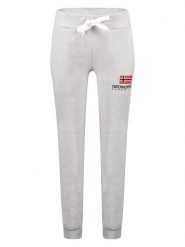 Geographical Norway Spodnie dresowe "Max" w kolorze szarym rozmiar: XXL. Szare spodnie dresowe damskie Geographical Norway, xxl, bez wzorów, z dresówki. Za 74.63 zł.