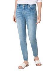 Timezone Dżinsy "Aleena" - Slim fit - w kolorze błękitnym rozmiar: W31/L30. Niebieskie jeansy damskie Timezone. Za 158.10 zł.