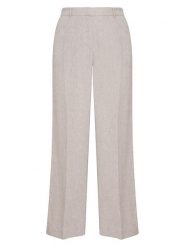 MOSS COPENHAGEN Spodnie "Pennie" w kolorze beżowym rozmiar: XS. Brązowe spodnie materiałowe damskie Moss Copenhagen, bez wzorów, z materiału. Za 148.96 zł.