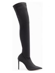 Aldo Botki w kolorze czarnym an obcasie rozmiar: 35. Czarne botki damskie ALDO, eleganckie, bez obcasa, na szpilce, bez zapięcia. Za 217.99 zł.