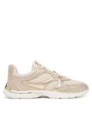 MICHAEL Michael Kors Sneakersy Riley 43T5RLFS3L Écru. Obuwie sportowe damskie MICHAEL Michael Kors, z materiału, bez zapięcia. Za 569.99 zł.