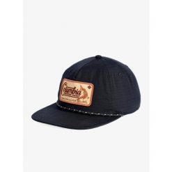 Czapka z daszkiem Columbia Ratchet Strap Snap Back - black/west fish. Czarne czapki z daszkiem damskie Columbia, bez wzorów. Za 92.99 zł.