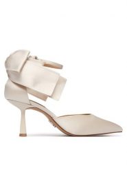 Steve Madden Szpilki Fiorela 11005137 Écru. Szpilki damskie Steve Madden, bez wzorów, z materiału, bez obcasa, na szpilce, bez zapięcia. Za 559.99 zł.