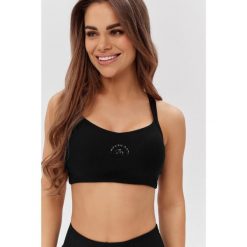 Stanik sportowy treningowy fitness Rough Radical Sports Bra Wellness. Czarne biustonosze sportowe damskie ROUGH RADICAL, bez wzorów. W wyprzedaży za 118.92 zł.
