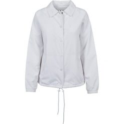 Parka dla kobiet Urban Classic coach. Białe parki damskie Urban Classics, na zimę, bez kaptura. Za 214.00 zł.