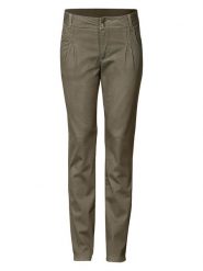 Heine Spodnie chino w kolorze khaki rozmiar: 46. Brązowe spodnie materiałowe damskie Heine, bez wzorów. Za 114.17 zł.