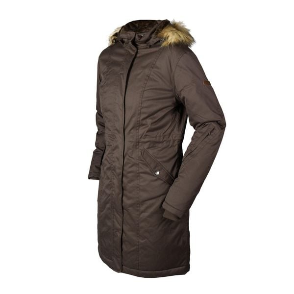 Parka outdoorowa Horka Typhoon. Brązowe parki damskie HORKA, bez kaptura. W wyprzedaży za 585.00 zł.