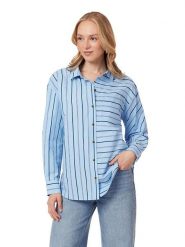 Scotch & Soda Koszula w kolorze błękitnym rozmiar: S. Niebieskie koszule damskie Scotch & Soda, s, bez wzorów, bez kołnierzyka, bez ramiączek. Za 180.06 zł.