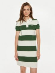 Lacoste Sukienka codzienna EF6919 Kolorowy Slim Fit. Sukienki damskie Lacoste, bez wzorów, z bawełny, bez ramiączek. Za 539.99 zł.