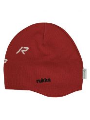 Rukka Czapka w kolorze czerwonym rozmiar: M. Czerwone czapki damskie Rukka, bez wzorów, z wełny. Za 109.26 zł.