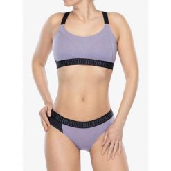 Stanik sportowy Ortovox 150 Essential Sports Top. Fioletowe biustonosze sportowe damskie ORTOVOX, bez wzorów. Za 281.99 zł.