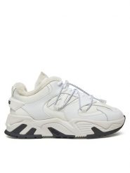 Iceberg Sneakersy ID2231 Biały. Białe obuwie sportowe damskie Iceberg, ze skóry, bez zapięcia. Za 1,389.00 zł.