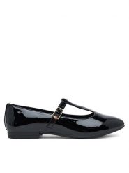 Tommy Hilfiger Baleriny Ballerina T3A3-34000-0774 D Czarny. Czarne baleriny dziewczęce Tommy Hilfiger, bez wzorów, ze skóry, bez obcasa, bez zapięcia. Za 239.99 zł.