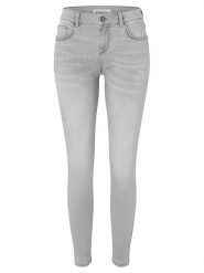 Timezone Dżinsy "Aleena" - Slim fit - w kolorze jasnoszarym rozmiar: W27/L32. Szare jeansy damskie Timezone. Za 149.31 zł.