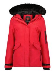 Canadian Peak Parka "Adan" w kolorze czerwonym rozmiar: XXL. Czerwone parki damskie Canadian Peak, xxl, bez kaptura. Za 232.23 zł.