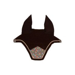 Czapka przeciw insektom dla konia z weluru Kentucky Horsewear Fly Veil Wellingto. Brązowe czapki damskie KENTUCKY HORSEWEAR, bez wzorów, z weluru. Za 381.00 zł.