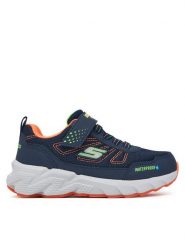 Skechers Sneakersy Elite Sport Tread - Aquavek 406334L Granatowy. Niebieskie buty sportowe chłopięce Skechers, z materiału, bez zapięcia. Za 249.99 zł.