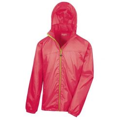 Lekka Wodoodporna Kurtka Unisex HDi Quest Hydradri. Czerwone kurtki damskie RESULT, m, bez wzorów, z materiału, z kapturem. Za 144.99 zł.
