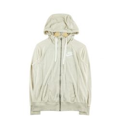 Second life - Damska bluza z kapturem w kolorze beżowym - Stan dobry. Brązowe bluzy damskie Nike, bez wzorów, z kapturem. Za 84.56 zł.