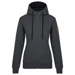 Bluza damska Kilpi LEINES-W. Czarne bluzy damskie Kilpi, xs, bez wzorów, bez kaptura. Za 189.67 zł.