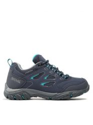 Regatta Trekkingi Lady Holcombe Iep Low RWF572 Granatowy. Niebieskie obuwie trekkingowe damskie Regatta, z materiału, bez zapięcia. Za 379.99 zł.