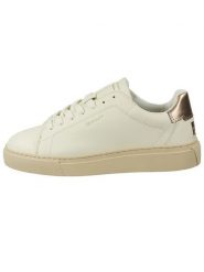 GANT Footwear Skórzane sneakersy "Julice" w kolorze różowozłoto-kremowym rozmiar: 40. Brązowe obuwie sportowe damskie GANT Footwear, z materiału, bez zapięcia. Za 220.12 zł.