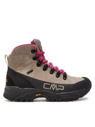 CMP Trekkingi Dhenieb Wmn Wp 30Q4716 Beżowy. Brązowe obuwie trekkingowe damskie CMP, z nubiku, bez zapięcia. Za 659.99 zł.