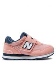 New Balance Sneakersy PV515KPN Różowy. Czerwone buty sportowe dziewczęce New Balance, ze skóry, bez zapięcia. Za 169.99 zł.