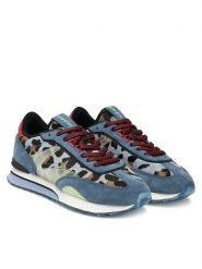 HOFF Sneakersy Art. 22503001 Niebieski. Niebieskie obuwie sportowe damskie HOFF, ze skóry, bez zapięcia. Za 559.99 zł.