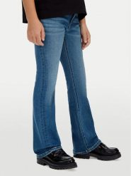 Calvin Klein Jeans Jeansy IG0IG03087 Niebieski Flare Fit. Niebieskie jeansy dziewczęce Calvin Klein Jeans, bez wzorów, z bawełny. Za 289.99 zł.