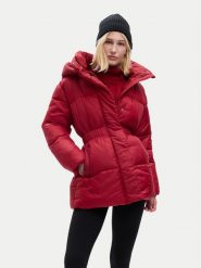 Gap Kurtka zimowa 742261 Czerwony Relaxed Fit. Czerwone kurtki damskie GAP, na zimę, xl, bez wzorów, z syntetyku, bez kaptura. Za 569.99 zł.