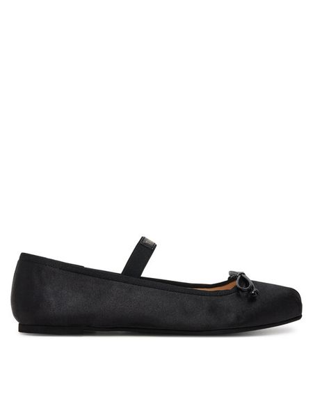 TWINSET Baleriny 251GCJ022 S Czarny. Czarne baleriny dziewczęce Twinset, bez wzorów, z materiału, bez obcasa, bez zapięcia. Za 419.99 zł.