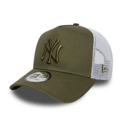Czapka Trucker New Era New York Yankees Nos League Ess EF. Zielone czapki damskie New Era, bez wzorów, z bawełny. Za 177.50 zł.