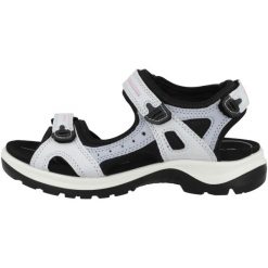Buty do chodzenia damskie Ecco 06956360563. Niebieskie obuwie trekkingowe damskie ECCO, z gumy, bez zapięcia. Za 677.00 zł.