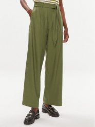 Tamaris Apparel Spodnie materiałowe Cognin TAW0569 Zielony Relaxed Fit. Zielone spodnie materiałowe damskie Tamaris Apparel, bez wzorów, z bawełny. Za 379.99 zł.