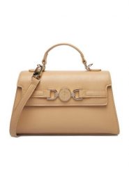 Eva Minge Torebka EO-AMAIA-KY160-3 Beżowy. Brązowe torebki klasyczne damskie Eva Minge, z materiału, bez dodatków. Za 209.99 zł.