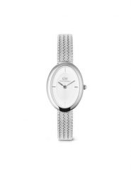 Daniel Wellington Zegarek DW00100884 Srebrny. Szare, analogowe zegarki damskie Daniel Wellington, srebrne. Za 789.99 zł.