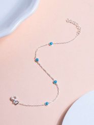 Heliophilia Srebrna bransoletka rozmiar: onesize. Szare bransoletki damskie Heliophilia, srebrne. Za 43.99 zł.