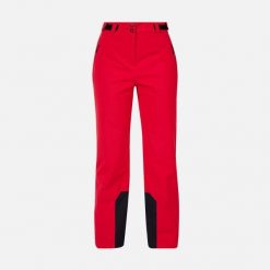 Spodnie narciarskie damskie Rossignol Strawpile Insulated. Czerwone spodnie sportowe damskie Rossignol, na zimę, bez wzorów, narciarskie. Za 669.99 zł.