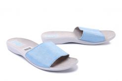 ADANEX 27157 SAK64NN niebieski, kapcie damskie. Niebieskie kapcie damskie Adanex. Za 74.99 zł.