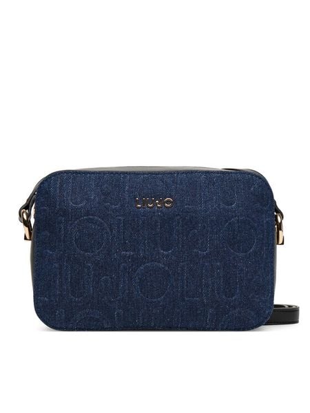 Liu Jo Torebka M camera Case AF5159 D0001 Niebieski. Niebieskie listonoszki damskie Liu Jo, bez wzorów, ze skóry, bez dodatków. Za 489.99 zł.