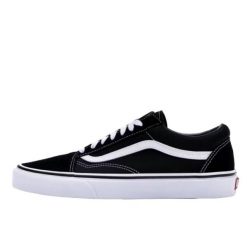Buty VANS OLD SKOOL Czarny. Białe obuwie sportowe damskie Vans, z tkaniny, bez zapięcia, tenisowe, Vans Old Skool. Za 179.99 zł.
