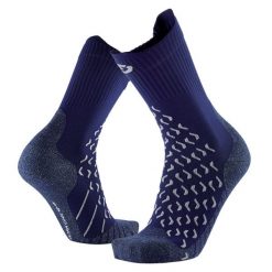 Skarpety trekkingowe doroslych Therm-ic Outdoor UltraCool Crew wysokosc goleni. Niebieskie skarpetki damskie THERM-IC, bez wzorów, z materiału. Za 116.00 zł.