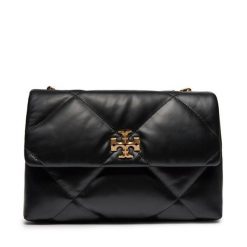 Torebka Tory Burch. Czarne torebki wieczorowe damskie Tory Burch, bez wzorów, bez dodatków. Za 3,189.00 zł.