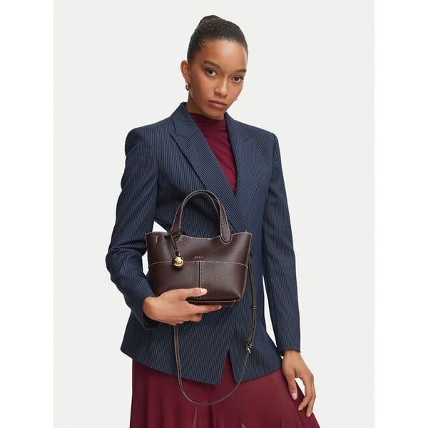 Torebka Furla. Brązowe torebki klasyczne damskie Furla, bez dodatków. Za 1,299.00 zł.