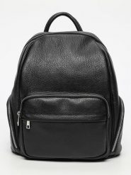 Maison héritage PARIS Skórzany plecak "Basi" w kolorze czarnym - 28 x 27 x 13 cm rozmiar: onesize. Czarne plecaki maison héritage PARIS, bez wzorów, z materiału. Za 279.95 zł.